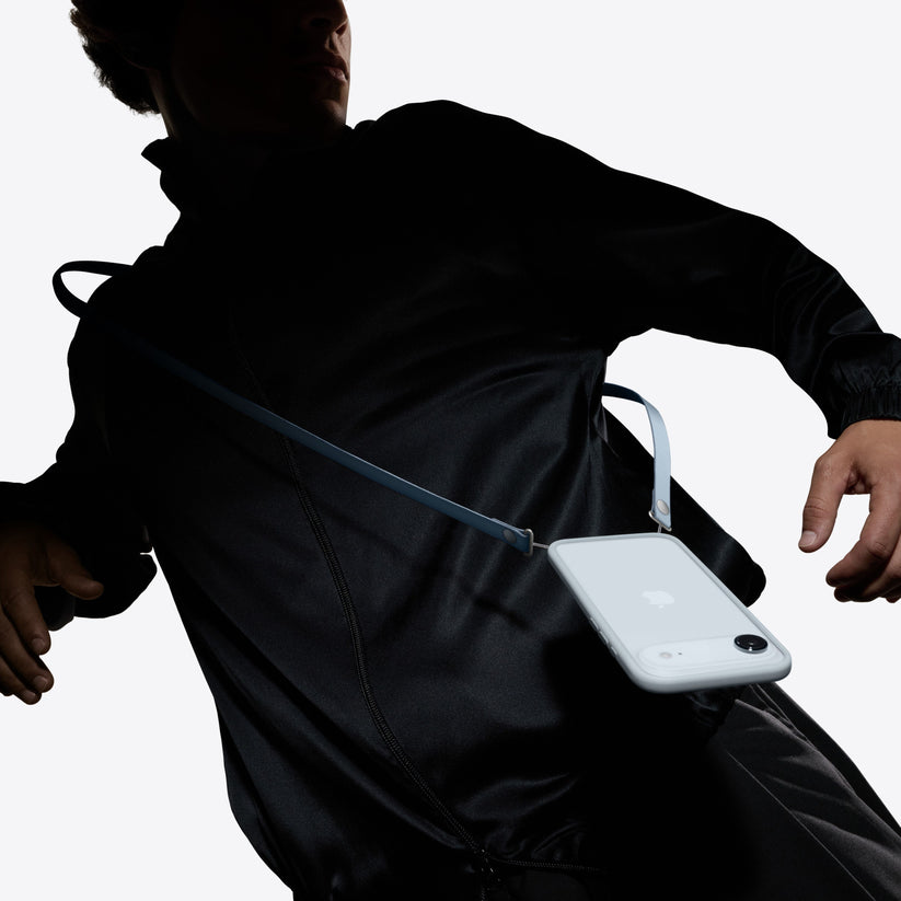 Crossbody popruh – jemně růžový - istyle.work