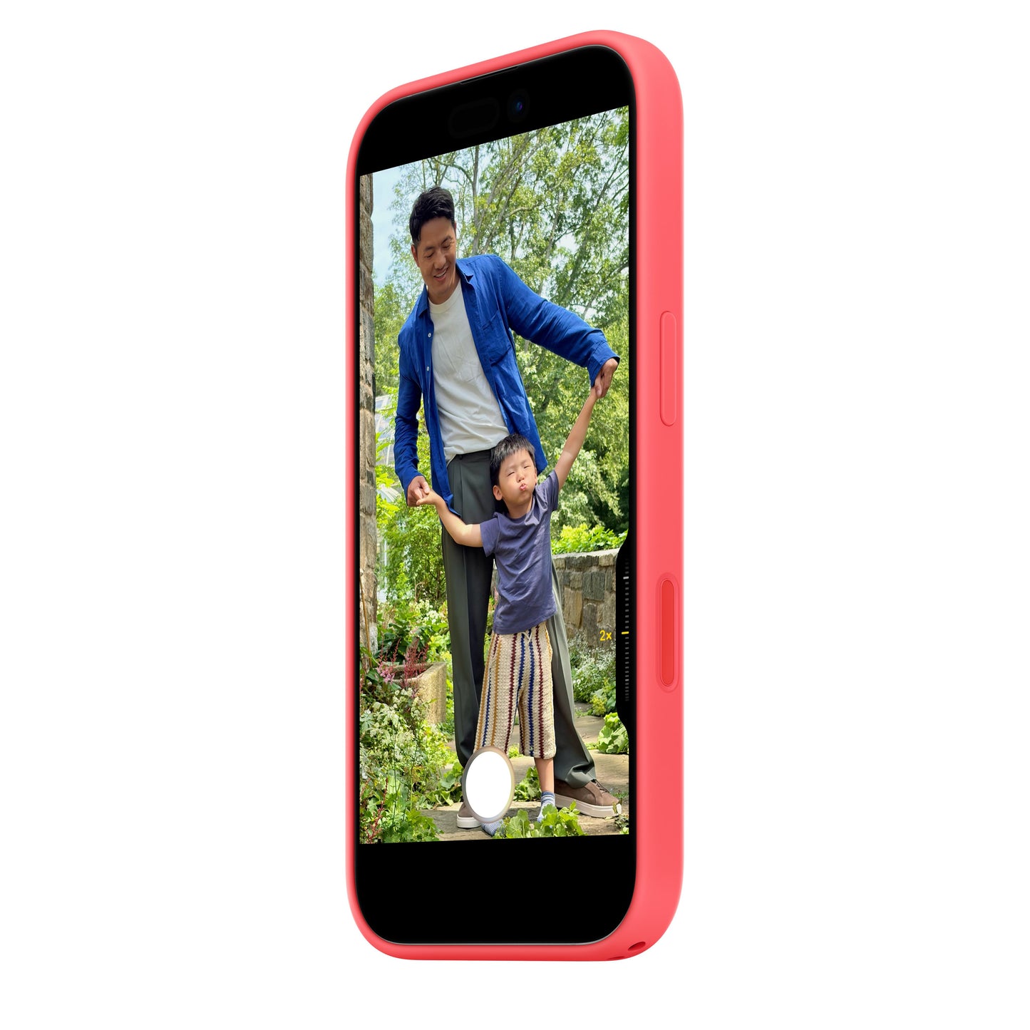 Silikonový kryt s MagSafe na iPhone 17 – guavově růžový - istyle.work