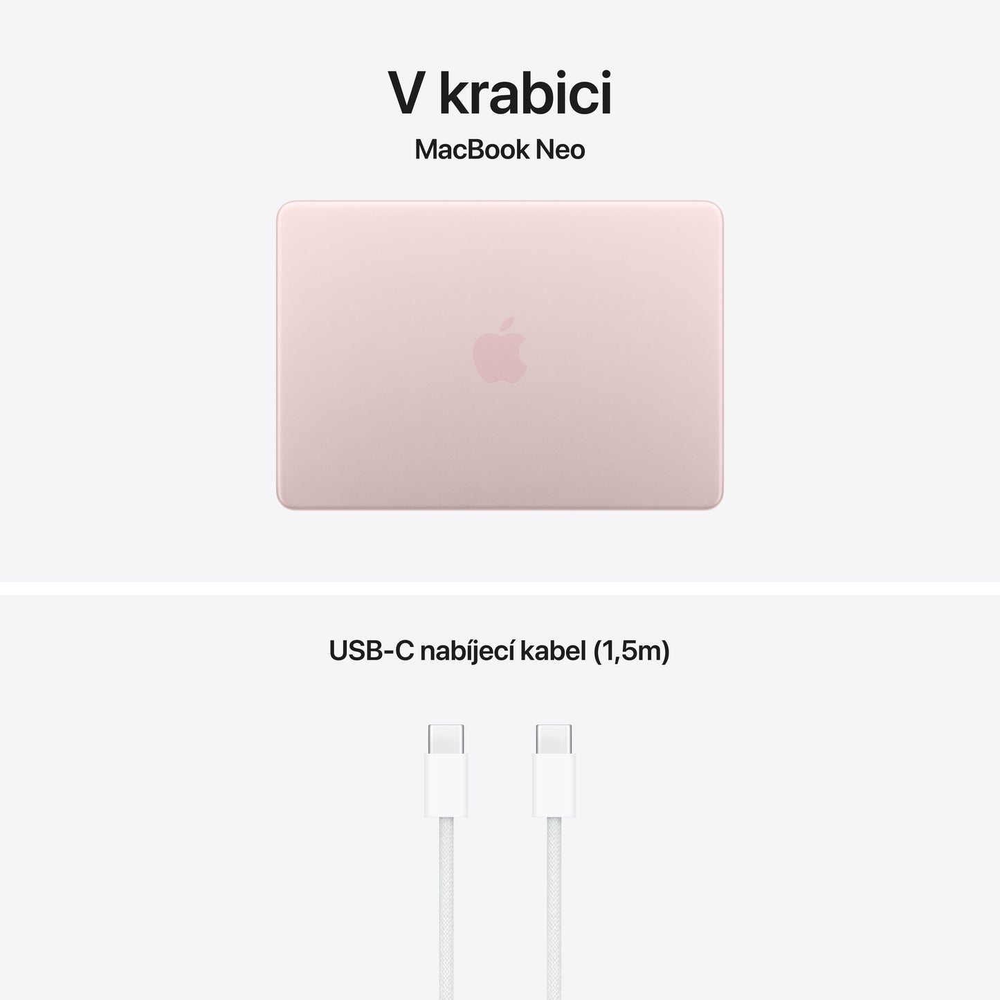 MacBook Neo 13", Apple A18 Pro čip, 6jádrové CPU, 5jádrové GPU, 8 GB, 256GB SSD - ruměný (otevřený) - istyle.work