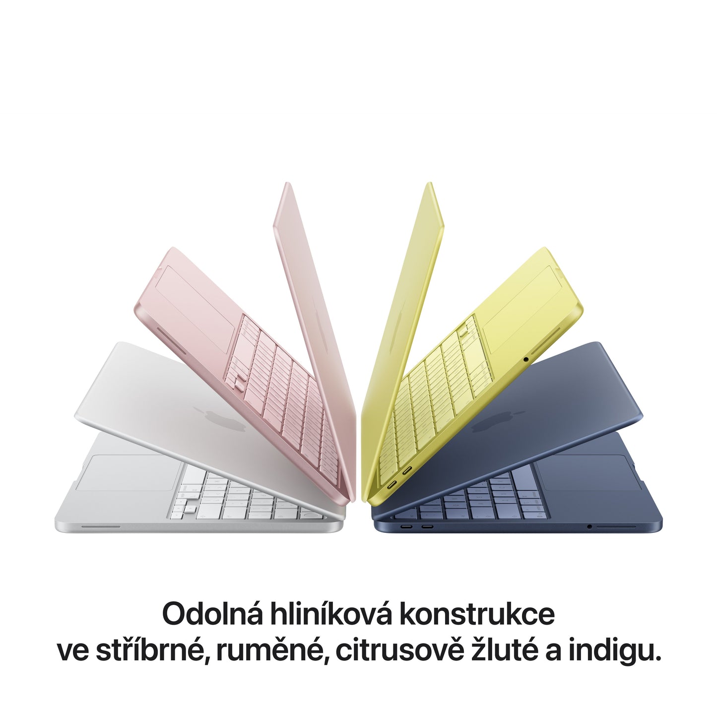MacBook Neo 13", Apple A18 Pro čip, 6jádrové CPU, 5jádrové GPU, 8 GB, 512GB SSD, Touch ID – stříbrný (otevřený) - istyle.work