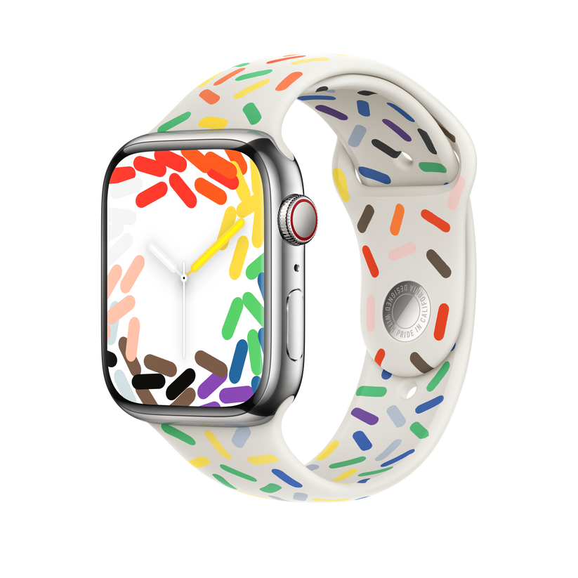 Apple Watch 42/44/45/49 mm sportovní řemínek Pride Edition – M/L - istyle.work