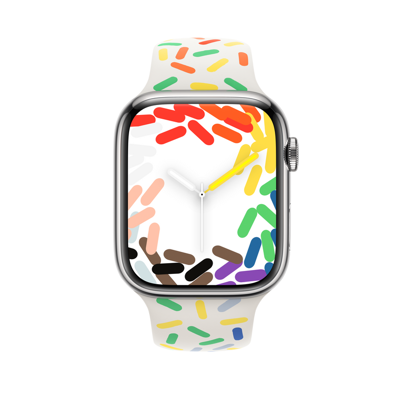 Apple Watch 42/44/45/49 mm sportovní řemínek Pride Edition – M/L - istyle.work