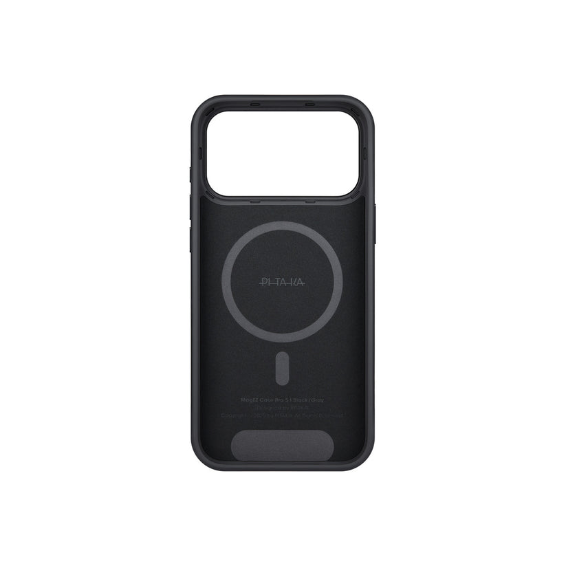 Kryt pro iPhone 17 Pro Max Pitaka Aramid UltraGuard Case - černo-šedý - istyle.work