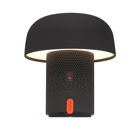Designová lampa s reproduktorem Kooduu Sensa Play - černá