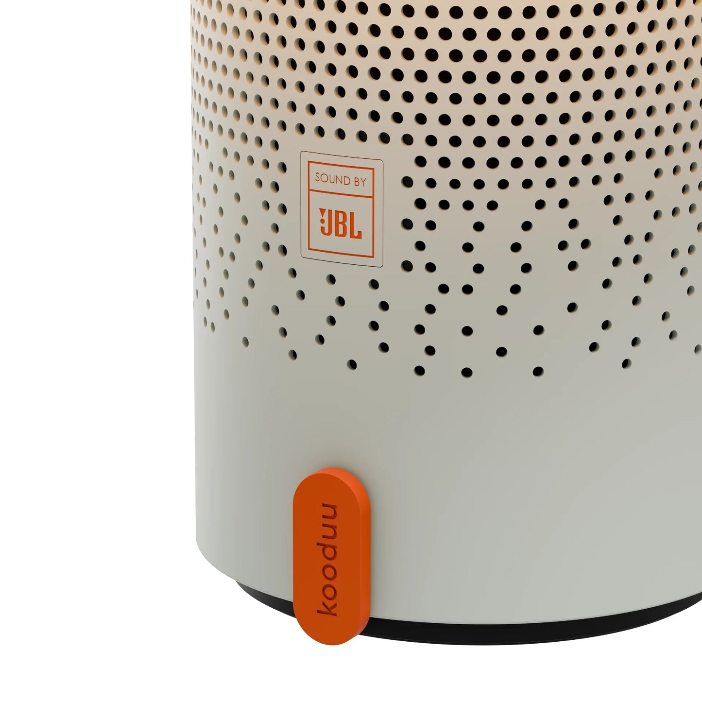 Designová lampa s reproduktorem Kooduu Sensa Play - bílá