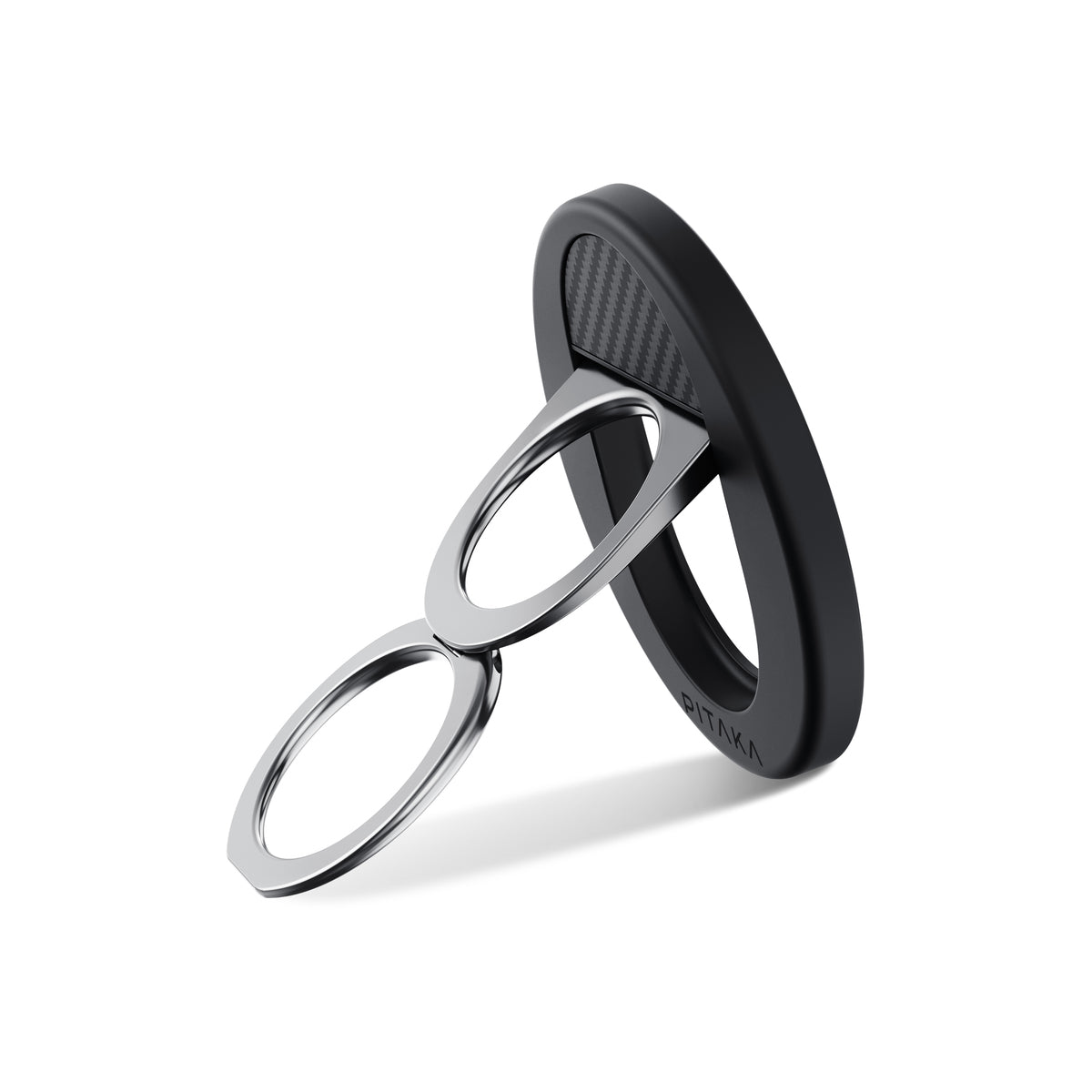 Stojánek s gripem pro iPhone Pitaka MagEZ Grip 3 - černý