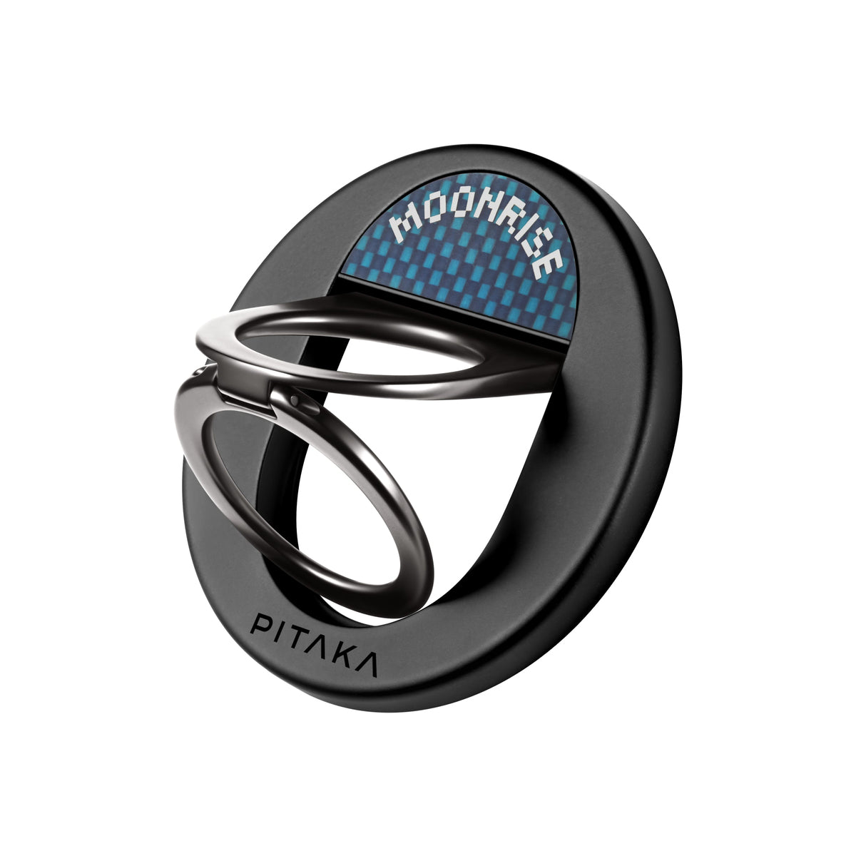 Stojánek s gripem pro iPhone Pitaka MagEZ Grip 3 - modrý