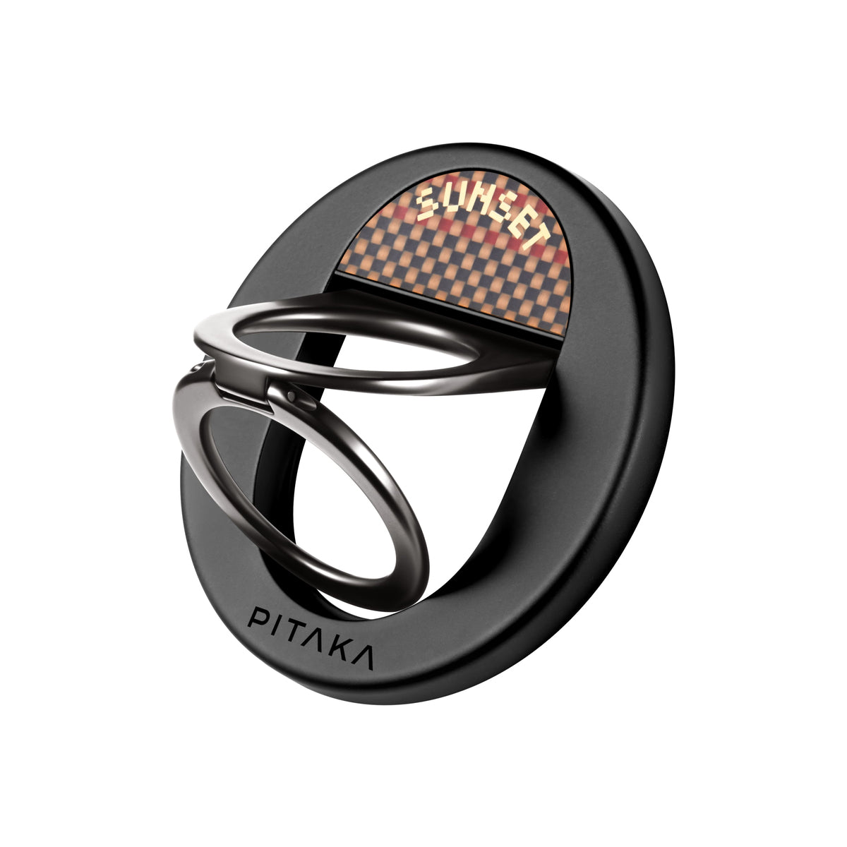 Stojánek s gripem pro iPhone Pitaka MagEZ Grip 3 - bronzový