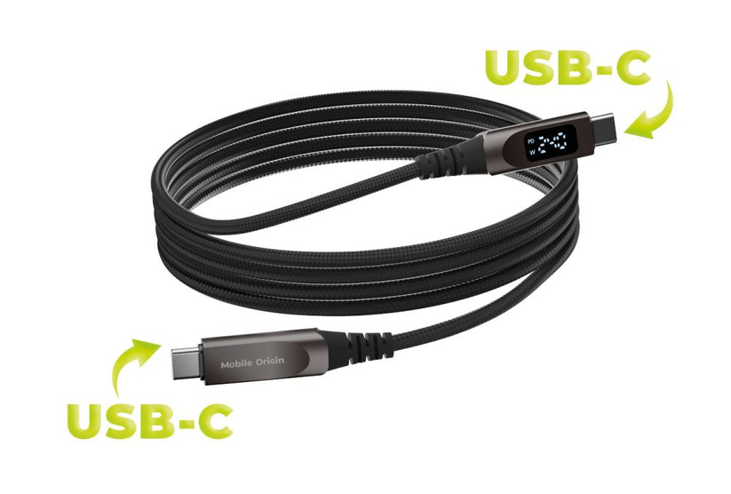 Mobile Origin 240W Display Cable USB-C to USB-C 1.5m CB4 - istyle.work