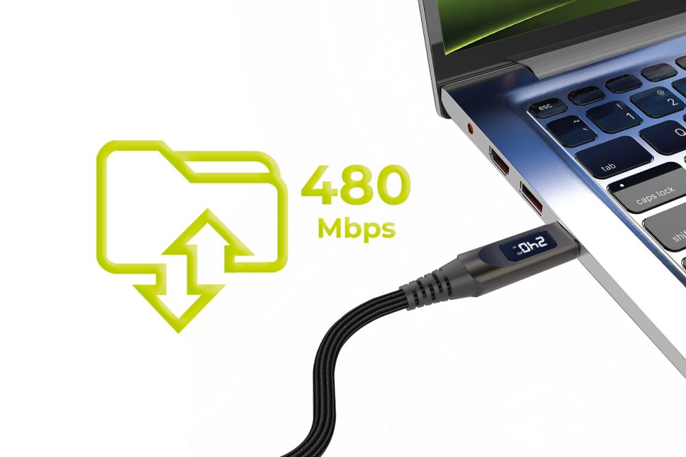 Mobile Origin 240W Display Cable USB-C to USB-C 1.5m CB4 - istyle.work