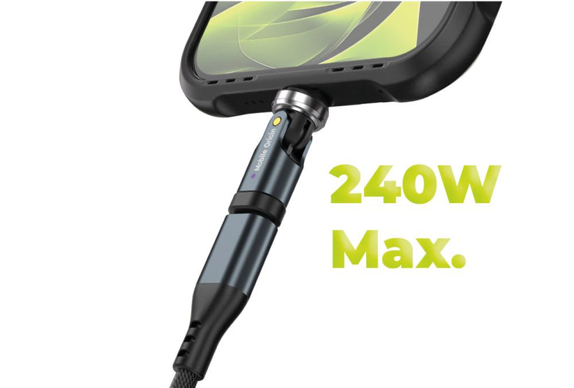 Mobile Origin 240W USB-C Rotation 540° Adapter CB13 - istyle.work