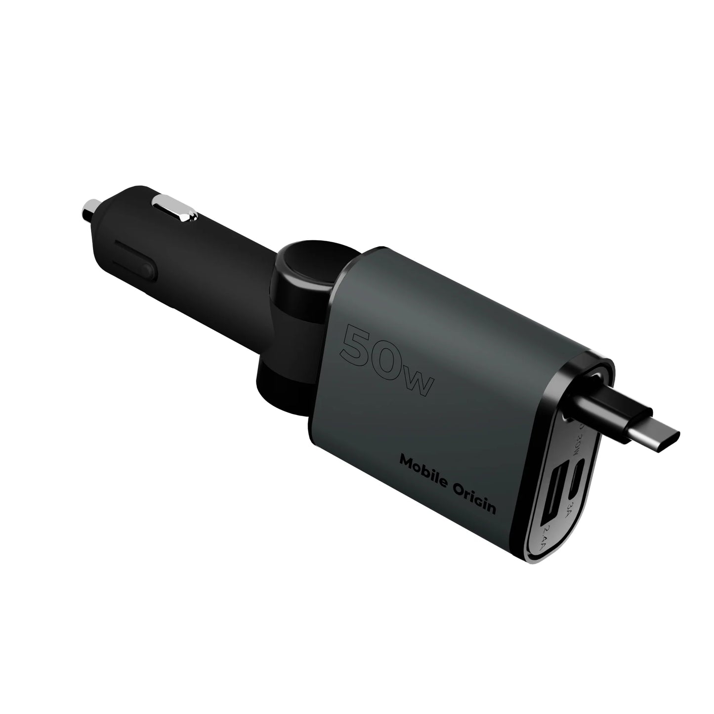 3v1 autonabíječka 50W Mobile Origin Car Charger