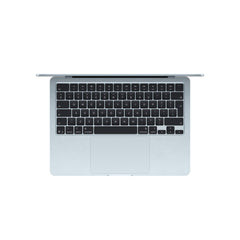 MacBook Air 13,6", Apple M5 10jádrové CPU, 8jádrové GPU, 16GB, 512GB SSD – blankytně modrý