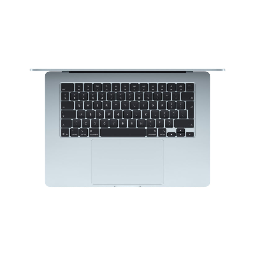 MacBook Air 15", Apple M5 čip, 10jádrové CPU, 10jádrové GPU, 24 GB, 2TB SSD, INT - blankytně modrá