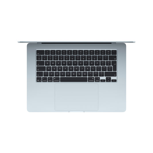 MacBook Air 15", Apple M5 čip, 10jádrové CPU, 10jádrové GPU, 16 GB, 512GB SSD, INT - blankytně modrá