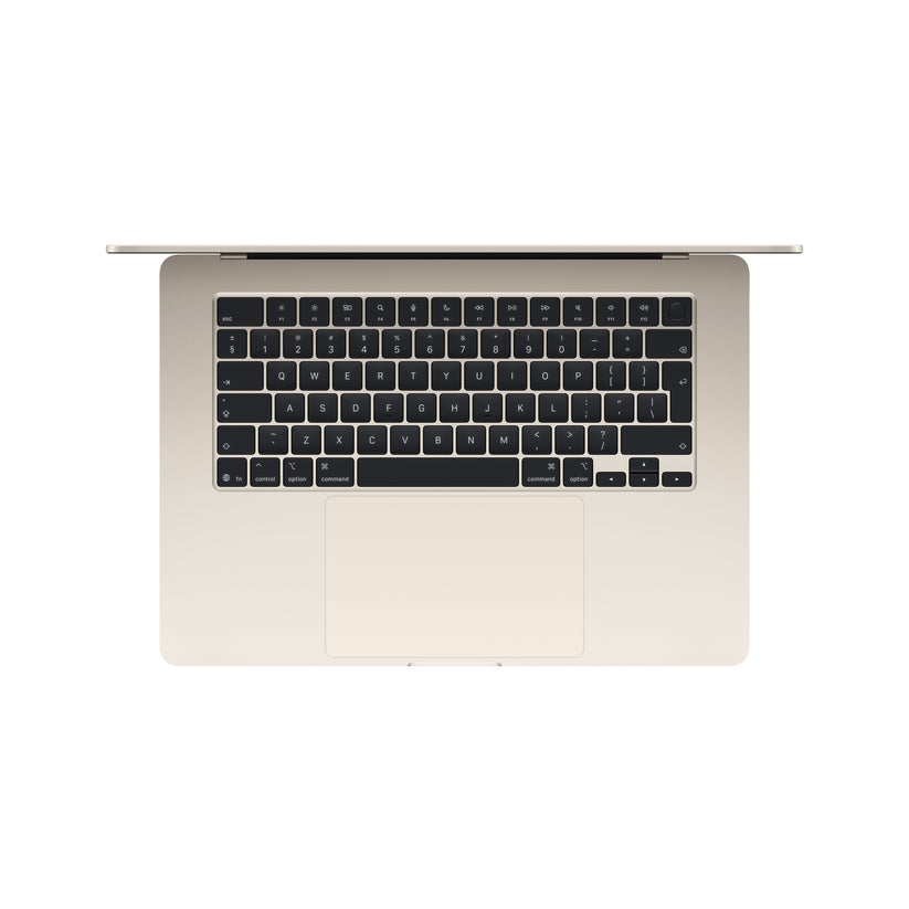 MacBook Air 15,3", Apple M5 10jádrové CPU, 10jádrové GPU, 16GB, 1TB SSD – hvězdně bílý