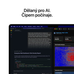 MacBook Pro 14,2", Apple M5 Max 18jádrové CPU, 32jádrové GPU, 36GB, 2TB SSD – stříbrný