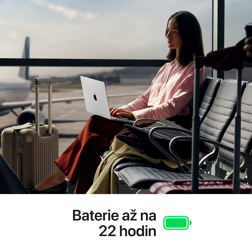 MacBook Pro 14", Apple M5 Pro čip, 18jádrové CPU, 20jádrové GPU, 24 GB, 1TB SSD, CZ - stříbrná - istyle.work