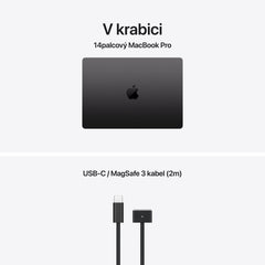 MacBook Pro 14,2", Apple M5 čip, 10jádrové CPU, 10jádrové GPU, 32GB, 1TB SSD – vesmírně černý (otevřený) - istyle.work