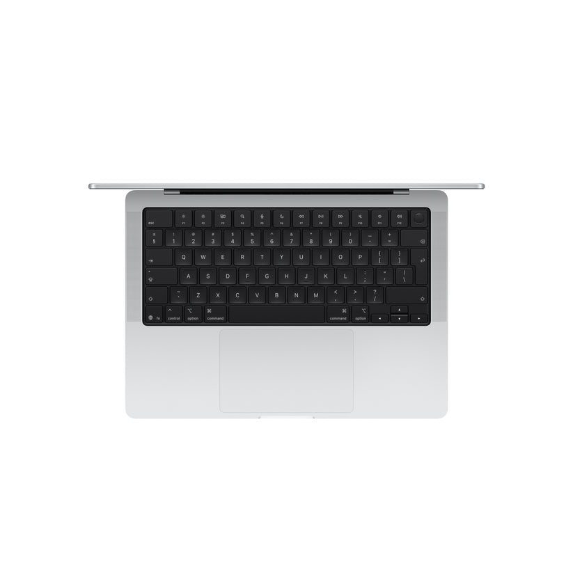 MacBook Pro 14,2”, Apple M5 čip, 10jádrové CPU, 10jádrové GPU, 16GB, 512GB SSD, CZ - stříbrný