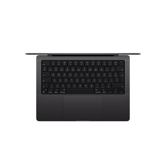 MacBook Pro 14,2", Apple M4 10jádrové CPU, 10jádrové GPU, 16GB, 1TB SSD, CZ - vesmírně černý (otevřený) - istyle.work