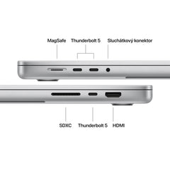 MacBook Pro 16", Apple M5 Max čip, 18jádrové CPU, 40jádrové GPU, 128 GB, 4TB SSD, INT - vesmírně černá