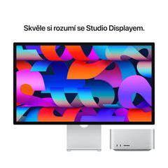 Mac Studio, Apple M4 Max, 14jádrové CPU, 32jádrové GPU, 36GB, 512GB - stříbrný
