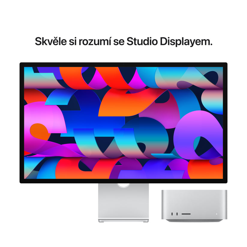 Mac Studio, Apple M4 Max, 14jádrové CPU, 32jádrové GPU, 36GB, 512GB - stříbrný