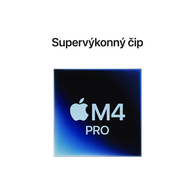 Mac mini, M4 Pro 12 CPU, 16 GPU, 64GB, 4TB SSD - stříbrný