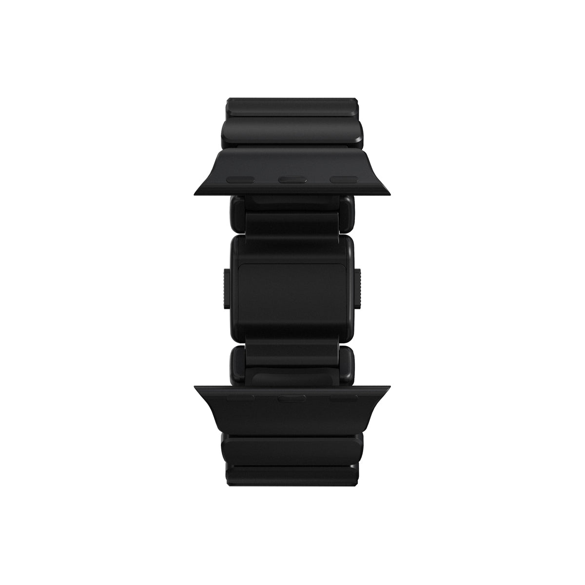 Řemínek pro Apple Watch 45/46/49 mm Nomad Stratos Band FKM - černý