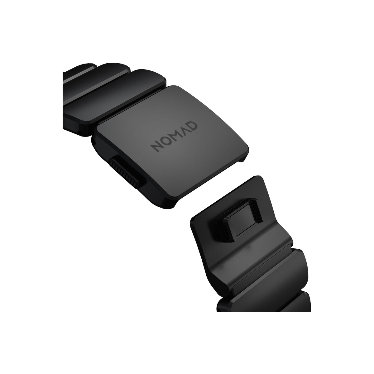 Řemínek pro Apple Watch 45/46/49 mm Nomad Stratos Band FKM - černý