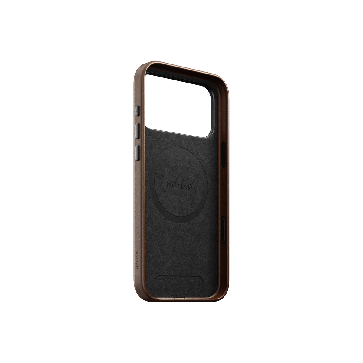 Kryt pro iPhone 17 Pro Max Nomad Traditional Leather Case - hnědý - istyle.work