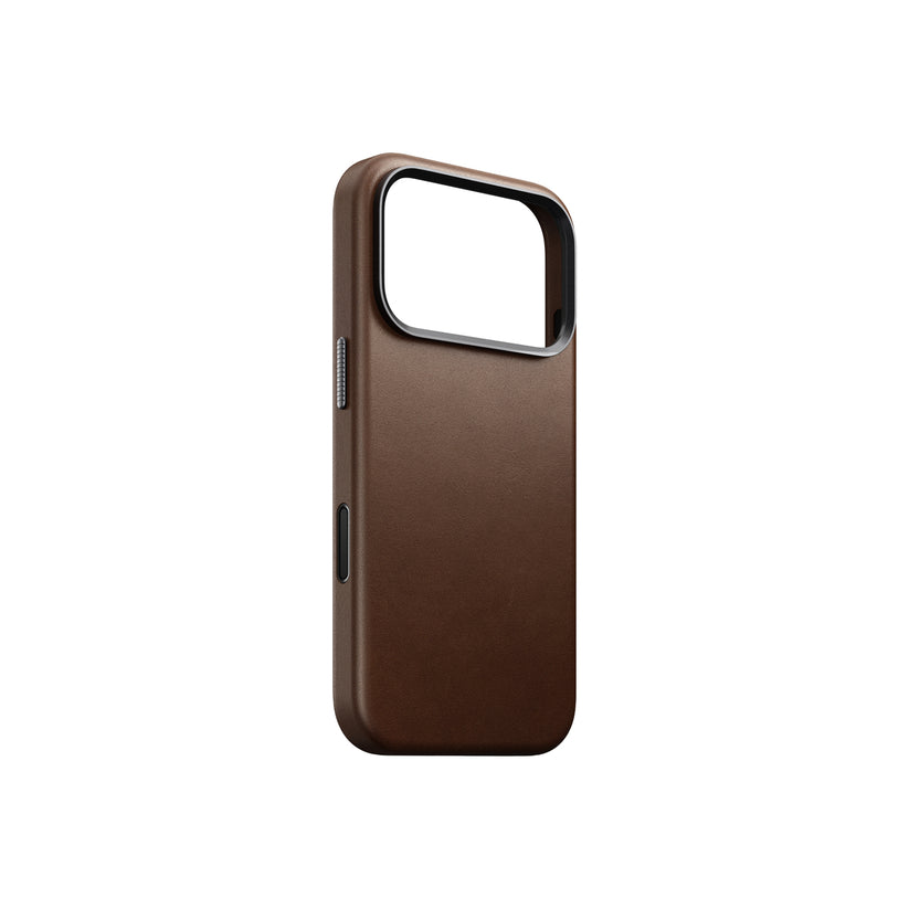 Kryt pro iPhone 17 Pro Nomad Traditional Leather Case - hnědý - istyle.work