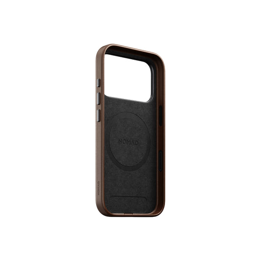 Kryt pro iPhone 17 Pro Nomad Traditional Leather Case - hnědý - istyle.work