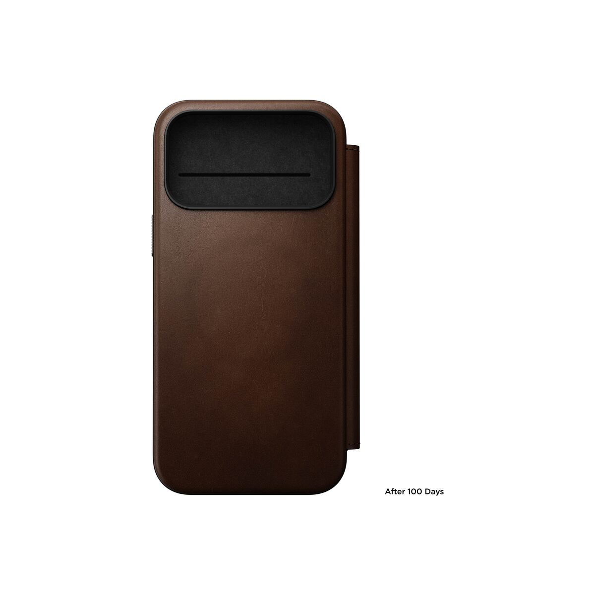 Kryt pro iPhone 17 Pro Max Nomad Modern Leather Folio - hnědý - istyle.work