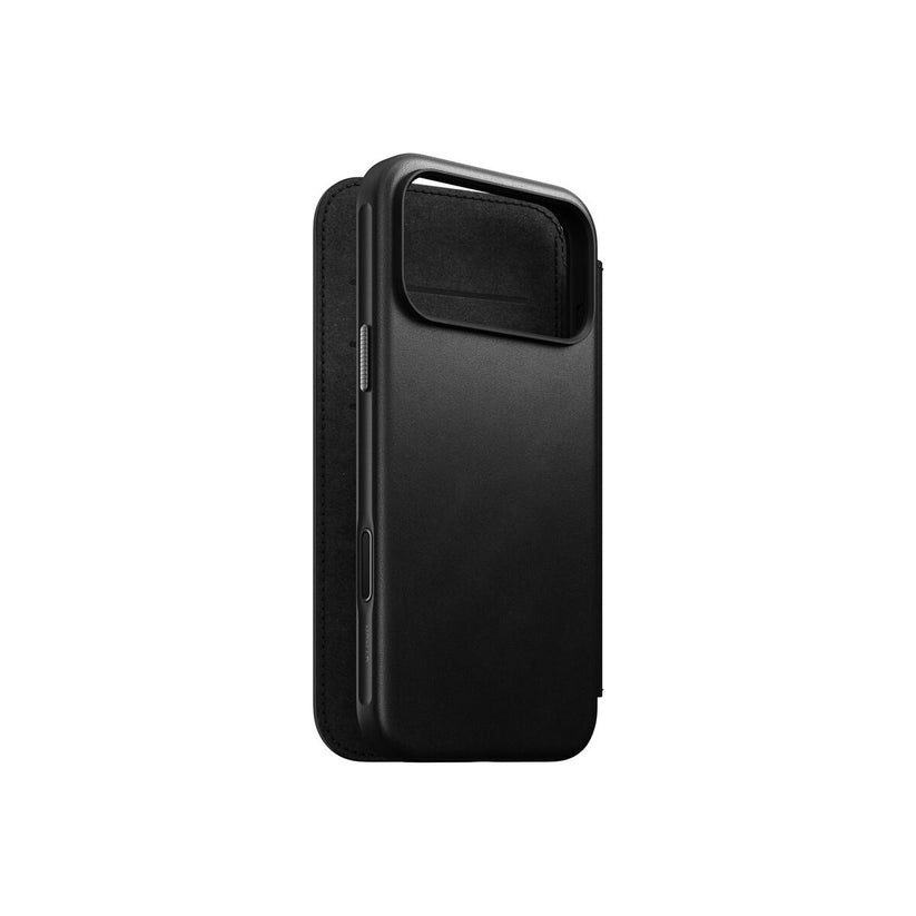 Kryt pro iPhone 17 Pro Max Nomad Modern Leather Folio - černý - istyle.work