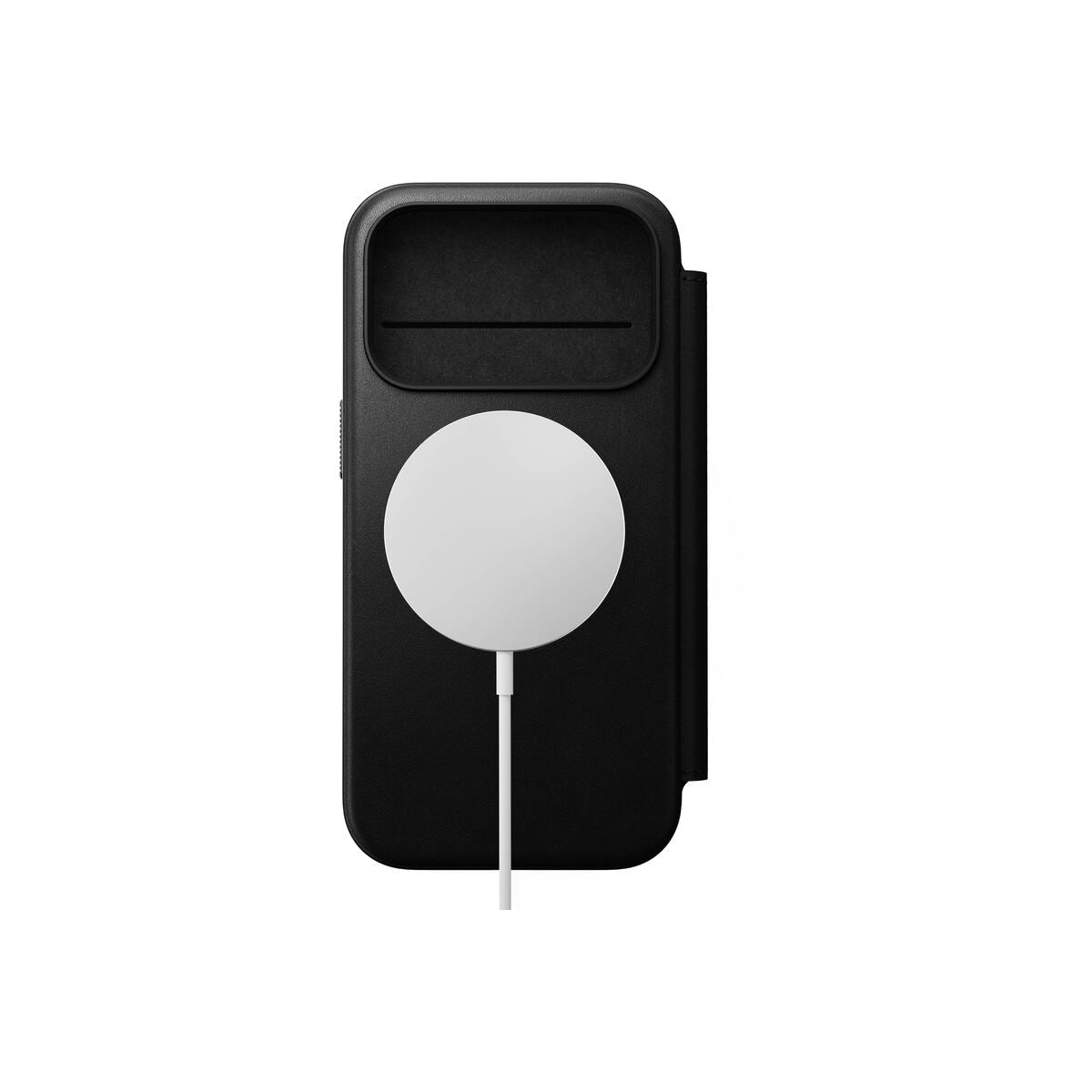 Kryt pro iPhone 17 Pro Nomad Modern Leather Folio - černý - istyle.work