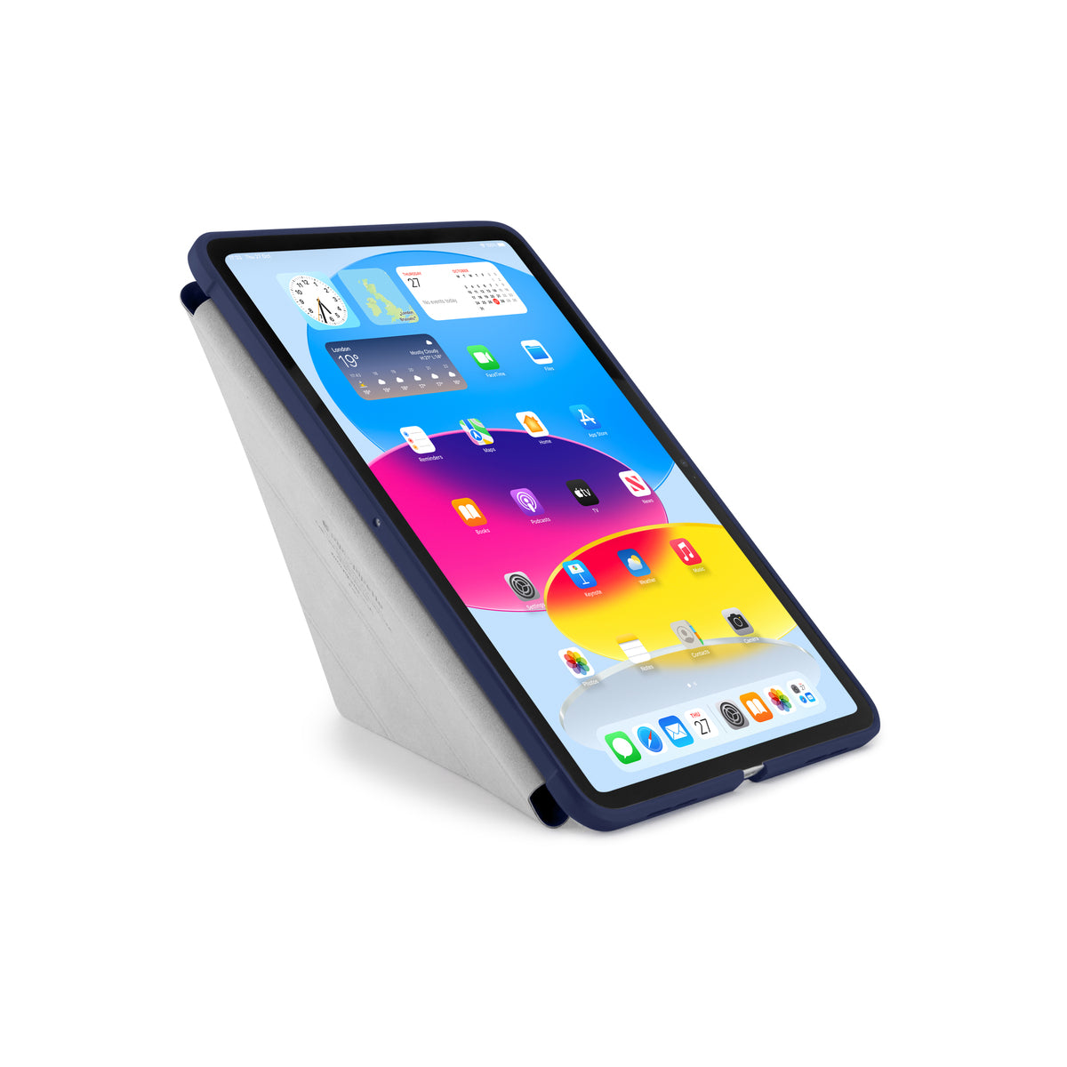 Kryt pro iPad 10,9" Pipetto Origamii No1 Original Case - tmavě modrý - istyle.work