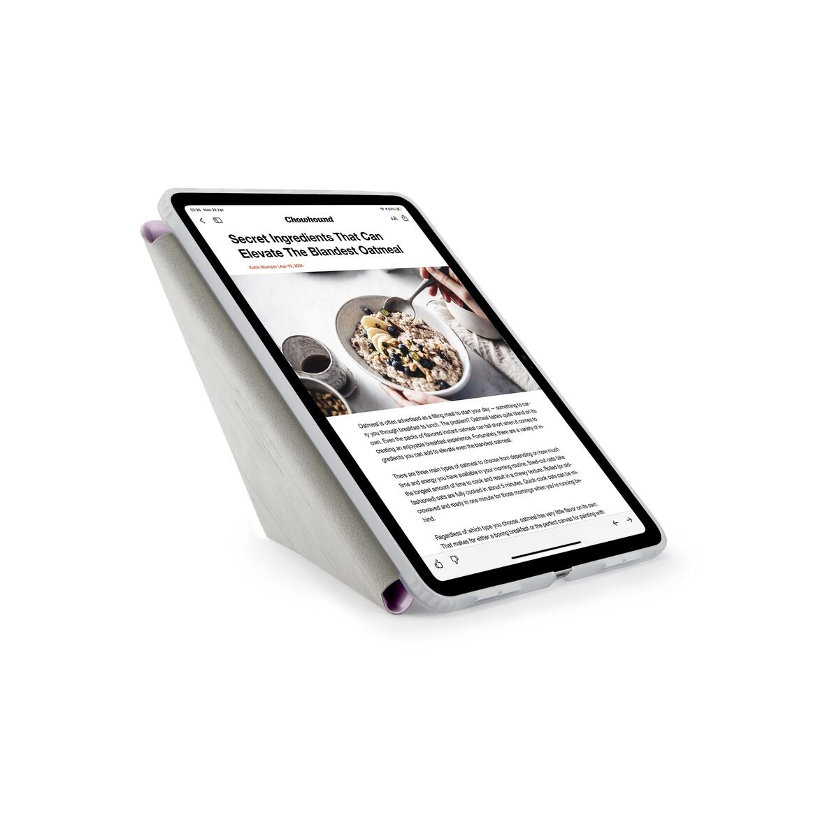 Obal pro iPad Air 13" Pipetto Origami No1 Original Case - fialový - istyle.work