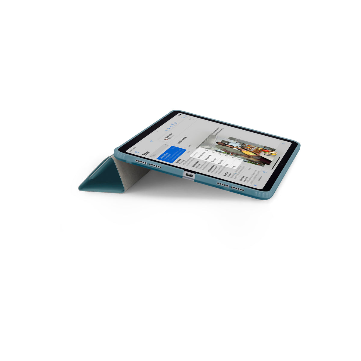 Obal pro iPad Air 10,9" Pipetto Origami No1 Original Case - modrý - istyle.work