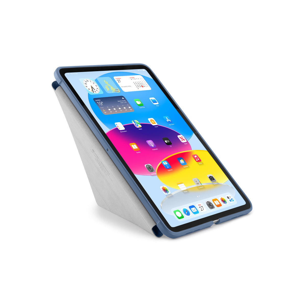 Kryt pro iPad 10. generace Pipetto Origami No1 Original Case - modrý