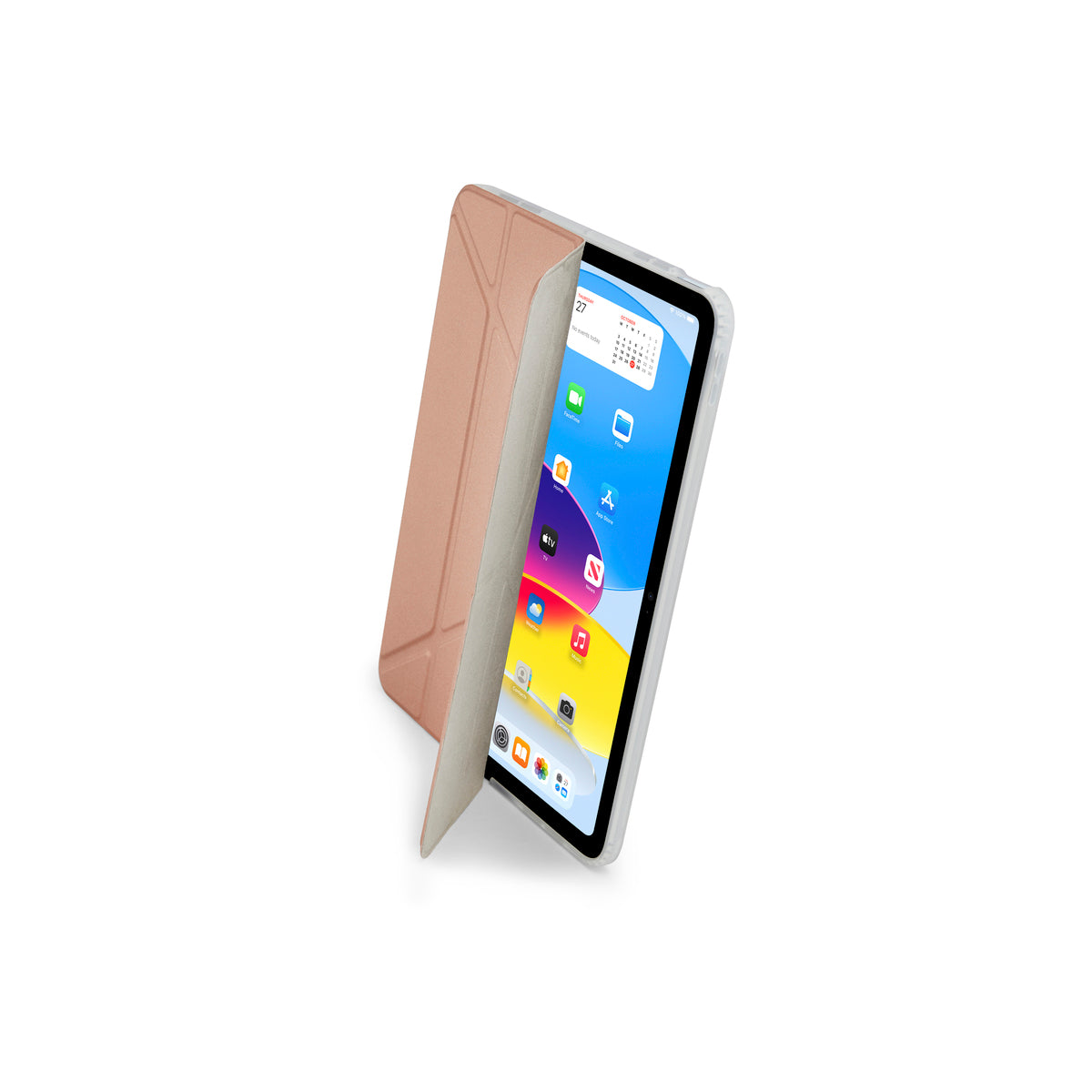 Kryt pro iPad 10,9" Pipetto Origamii No1 Original Case - růžově zlatý - istyle.work