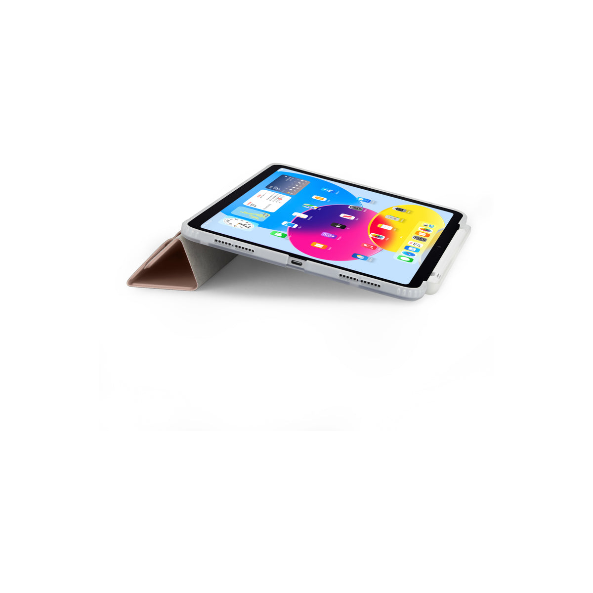 Kryt pro iPad 10. generace Pipetto Origami No1 Original Case - růžový