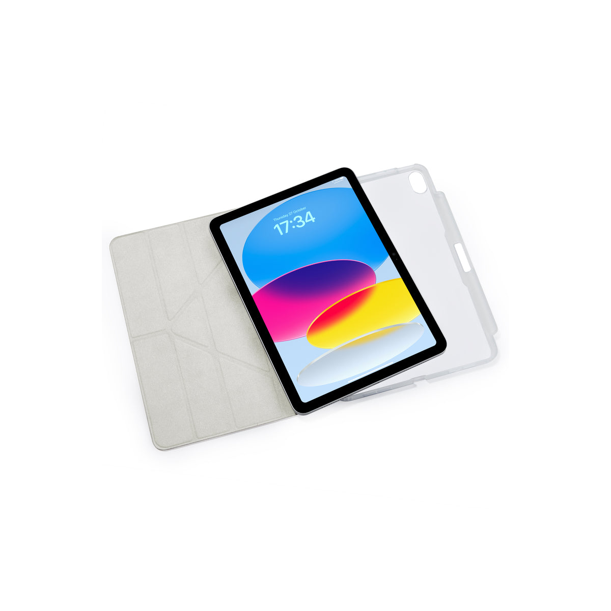 Kryt pro iPad 10. generace Pipetto Origami No1 Original Case - růžový