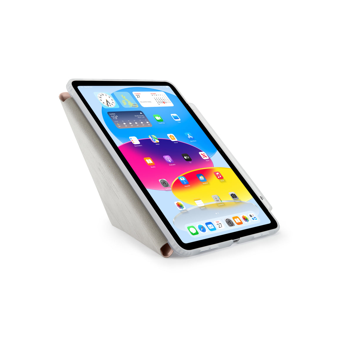 Kryt pro iPad 10. generace Pipetto Origami No1 Original Case - růžový