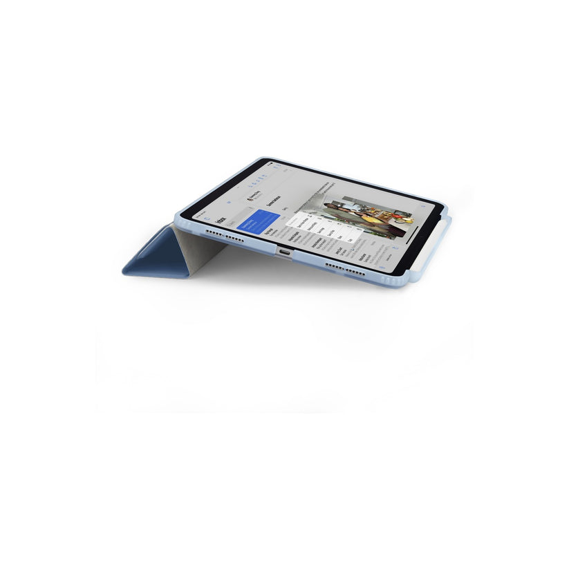 Kryt pro iPad Air 11" Pipetto Origami No3 Pencil Case - světle modrý - istyle.work