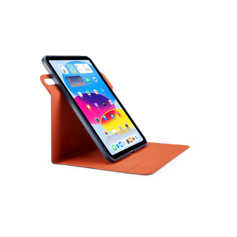 Kryt pro iPad 10,9" Pipetto Origami No5 Rotating Folio Case - tmavě modrý - istyle.work