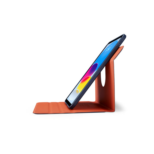 Kryt pro iPad 10,9" Pipetto Origami No5 Rotating Folio Case - tmavě modrý - istyle.work