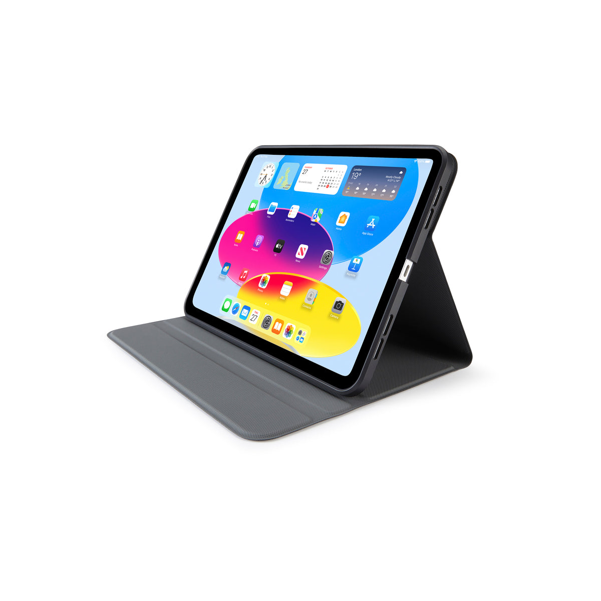 Kry pro iPad 10,9" Pipetto Origami No5 Rotating Folio Case - černý - istyle.work