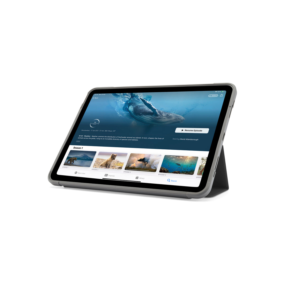 Pouzdro pro iPad Air 10,9" / 11"  Pipetto 360 Rugged Folio - černé